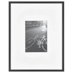 Thin Gallery Matted Photo Frame Black - Project 62™ -Project 62 Sales Store GUEST 0ac5133c 9aa5 4fe3 86dc 4b615ffa7f95