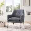Glenn Mid-Century Modern Accent Chair Blue/White - Project 62™ -Project 62 Sales Store GUEST 0b916b11 1c7d 4e56 b813 6693ce943b84