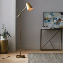 Cantilever Floor Lamp Brass - Project 62 -Project 62 Sales Store GUEST 0d7782fa 54d2 426b 9b70 94e3d022ac86