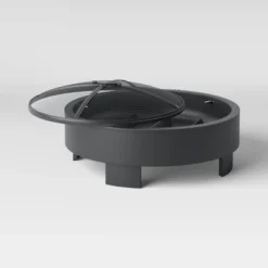 24" Round Wood Burning Fire Pit With Legs - Black - Project 62™ 7 24" Round Wood Burning Fire Pit With Legs - Black - Project 62™ -Project 62 Sales Store GUEST 1c1fa094 54a3 4d0f 8136 732716f3fc45