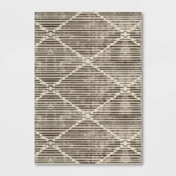 Kirk X Modern Striped Rug Black/White - Project 62™ -Project 62 Sales Store GUEST 1dca6ad5 2c6a 4d0f 8a54 5f8904a0f767