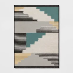 7' X 10' Outdoor Rug Modern Tapestry - Project 62™
