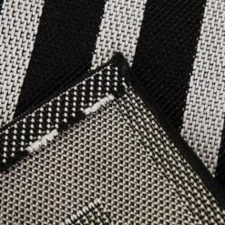 Geo Grace Indoor/Outdoor Rug - Black/White - Project 62™ -Project 62 Sales Store GUEST 2a3b7c9f 77bc 4137 a898 682826b67c73