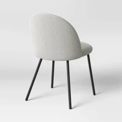 2pk Nils Metal Base Dining Chairs Gray Woven Fabric - Project 62™ -Project 62 Sales Store GUEST 45a6c712 82aa 4778 97a5 304fda22d057