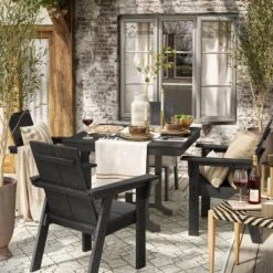 Moore POLYWOOD 35" Farmhouse Square Patio Dining Table - Project 62™ -Project 62 Sales Store GUEST 45c164fb 3c5b 4e04 a6ac c28b4ed54b1f