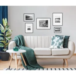 Thin Gallery Matted Photo Frame Black - Project 62™ -Project 62 Sales Store GUEST 47625823 7ae6 4711 be85 c0e828ae5d61