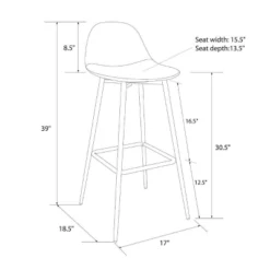 Copley Upholstered Barstool - Project 62™ -Project 62 Sales Store GUEST 50c136ab af07 44f5 b3ae fee1247de1ad