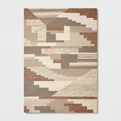 Fairwood Hand Tufted Wool Color Block Area Rug Natural - Project 62™ 7 Fairwood Hand Tufted Wool Color Block Area Rug Natural - Project 62™ - Image 5