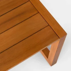 Kaufmann Wood Patio Coffee Table, Outdoor Furniture - Natural - Project 62™ -Project 62 Sales Store GUEST 5ca55d2f 737d 49fb 9137 ea8713fea60e