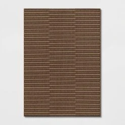 Shifted Geo Stripe Outdoor Rug Tan - Project 62™ -Project 62 Sales Store GUEST 613cf50e 2ac5 4c67 80dc 11550bc76722