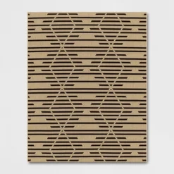 Grace Broken Geometrical Indoor/Outdoor Rug Black/Tan - Project 62™ 11 Grace Broken Geometrical Indoor/Outdoor Rug Black/Tan - Project 62™ -Project 62 Sales Store GUEST 6f603bc5 3322 4032 9960 6db3f32d8eb5