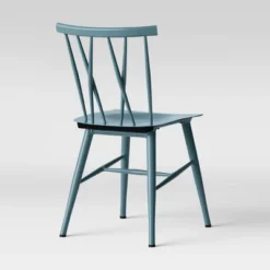 Set Of 2 Becket Metal X Back Dining Chair Light Blue - Project 62™ -Project 62 Sales Store GUEST 722eb40e 3647 46f6 bfa4 acfdb36d615a
