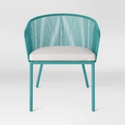 Fisher 3pc Deep Seating Patio Chat Set - Blue-Green - Project 62™ -Project 62 Sales Store GUEST 7495ee6e 05e1 400e a655 23599a3fca7f