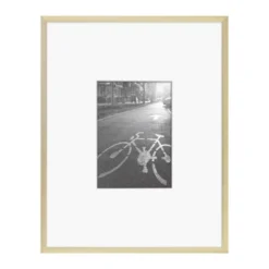 Thin Metal Matted Gallery Frame Gold - Project 62 -Project 62 Sales Store GUEST 8395ee7d 3a4c 4383 be1a 31709adf52d0