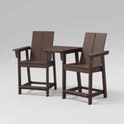 Moore 3pc POLYWOOD Patio Counter Chair Set With Connecting Table - Project 62™ -Project 62 Sales Store GUEST 8de48af7 f7b4 4ed4 bde6 b15e0d2d1545