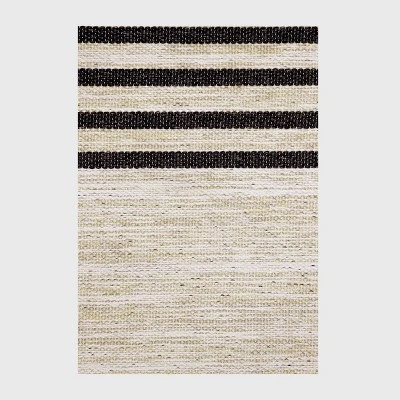 9' X 12' Multi-Tier Bars Outdoor Rug Gray/Cream - Project 62™ 3 9' X 12' Multi-Tier Bars Outdoor Rug Gray/Cream - Project 62™