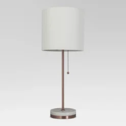 Hayes Marble Base Stick Lamp - Threshold
