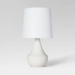 Montreal Wren Assembled Table Lamp White - Project 62 -Project 62 Sales Store GUEST a5fbde31 88f4 437c b2b6 ff89dbd9c660