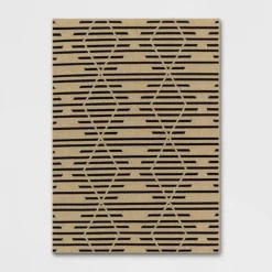Grace Broken Geometrical Indoor/Outdoor Rug Black/Tan - Project 62™ 9 Grace Broken Geometrical Indoor/Outdoor Rug Black/Tan - Project 62™ -Project 62 Sales Store GUEST a7679698 f002 4f52 a3e7 ea7816bdd4c4