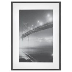 Thin Gallery Matted Photo Frame Black - Project 62™ -Project 62 Sales Store GUEST a7b35966 6c00 4562 85f4 013c71c3abf8