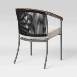 2pc Apex Mixed Material Outdoor Patio Dining Chairs Arm Chairs Black - Project 62™ 14 2pc Apex Mixed Material Outdoor Patio Dining Chairs Arm Chairs Black - Project 62™ -Project 62 Sales Store GUEST afd87573 f32e 4143 ae0d 3bc9464f8622