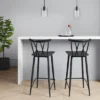 Set Of 2 Becket Metal X Back Barstool Black - Project 62™ -Project 62 Sales Store GUEST b994960d 4d8b 4392 82d9 5f048cebdd8b