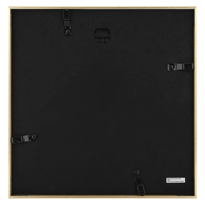 12.9" X 12.9" Matted To 4" X 6" Thin Metal Gallery Frame Brass - Project 62™ 7 12.9" X 12.9" Matted To 4" X 6" Thin Metal Gallery Frame Brass - Project 62™ - Image 5