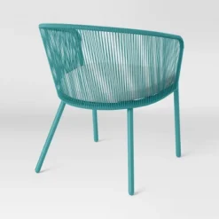 Fisher 3pc Deep Seating Patio Chat Set - Blue-Green - Project 62™ -Project 62 Sales Store GUEST d543cb82 7669 4f93 afed b60d17321821