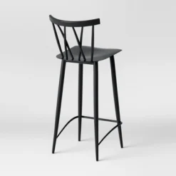 Set Of 2 Becket Metal X Back Barstool Black - Project 62™ -Project 62 Sales Store GUEST d912b8e2 836e 4368 ba24 975c0b32cefb