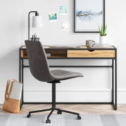 Bowden Office Chair With Casters Gray - Project 62â„¢