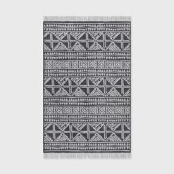 Outdoor Rug Tasseled Charcoal - Project 62™ 11 Outdoor Rug Tasseled Charcoal - Project 62™ -Project 62 Sales Store GUEST fc2bf238 e61d 43b3 b7a7 58b867244986