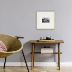 12.9" X 12.9" Matted To 4" X 6" Thin Metal Gallery Frame Brass - Project 62™ 9 12.9" X 12.9" Matted To 4" X 6" Thin Metal Gallery Frame Brass - Project 62™ -Project 62 Sales Store GUEST fdf3573c 62ee 49ec 8895 fbeea80bb46f